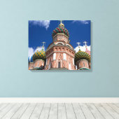 Toile Russie, Moscou, Place Rouge. St. Basil's 2 (Insitu (Plancher de Bois))