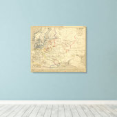 Toile Russie, Pologne, Suède, Norvège, Danemarck (Insitu (Plancher de Bois))