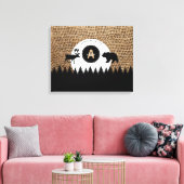 Toile Rustic Camping Extérieur Aventure (Insitu(Salon))