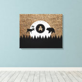 Toile Rustic Camping Extérieur Aventure (Insitu (Plancher de Bois))