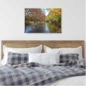 Toile Rustic Fall River Paysage naturel serein Photo (Insitu(Chambre))