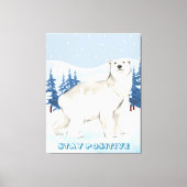 Toile Rustic Wildlife Home Decor Stretched Canvas Print (Recto)