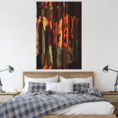 Toile Rustique Automne Abstraite peinture d'art Texture (Insitu(Chambre))