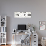 Toile Rustique moderne Farmhouse Craft Room & City Long<br><div class="desc">Élevez votre espace de vie avec notre magnifique panneau de salle d'artisanat en toile tendue, où le charme intemporel rencontre l'esthétique moderne de la ferme. Cette oeuvre d'art allie sans effort l'élégance rustique à un avantage industriel, avec un arrière - plan faux craqué et suranné qui dégage un sens de...</div>