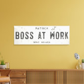 Toile Rustique moderne Ferme Boîtier Bureau Long (Insitu(Salon))