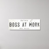 Toile Rustique moderne Ferme Boîtier Bureau Long (Recto)