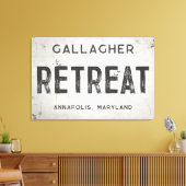 Toile Rustique moderne industriel Agritourisme Retraite  (Insitu(Salon))