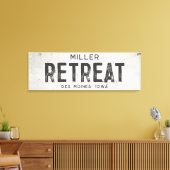 Toile Rustique moderne industriel Agritourisme Retraite  (Insitu(Salon))