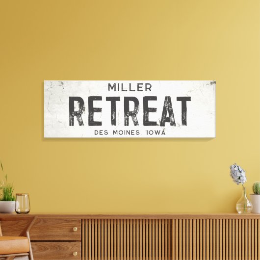 Toile Rustique moderne industriel Agritourisme Retraite  (Insitu(Salon))