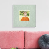 Toile Rustique Sage Vert Botanique Floral Photo personna (Insitu(Salon))