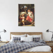 Toile Ruth et Naomi, 1859 (huile sur toile) (Insitu(Chambre))