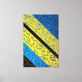 Toile Rythme Abstrait (Recto)