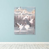 Toile Rythme d'hiver (Insitu (Plancher de Bois))