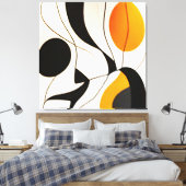 Toile Rythme Elliptique (Insitu(Chambre))