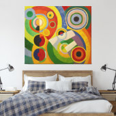 Toile Rythme Joie de vivre par Robert Delaunay 1930 (Insitu(Chambre))