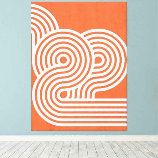 Toile Rythmes Abstraits (Insitu (Plancher de Bois))