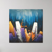 Toile "Rythmes de la Skyline urbaine" 🎨 🌆 (Recto)