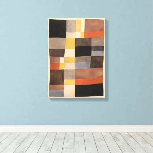 Toile Rythmes verticaux-horizontaux | Sophie Taeuber-Arp (Insitu (Plancher de Bois))