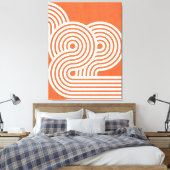 Toile Rythmes Vibrants Abstraits (Insitu(Chambre))