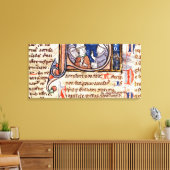 Toile 'S' initial historique représentant le pape Grégoi (Insitu(Salon))