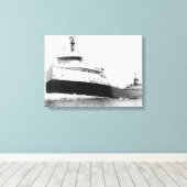 Toile S.S. Edmund Fitzgerald (Insitu (Plancher de Bois))