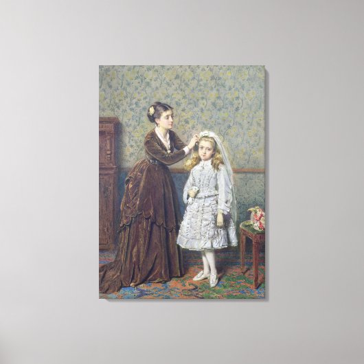 Toile Sa première communion (Recto)