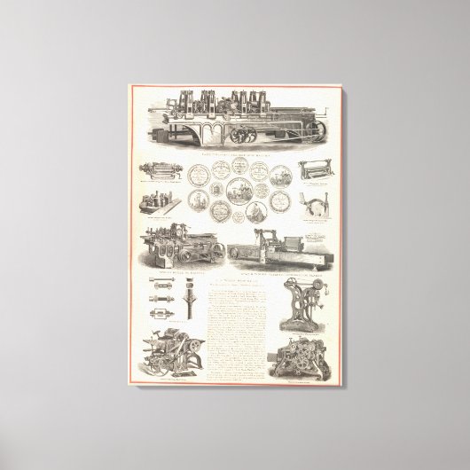 Toile SA Woods Machine (Recto)