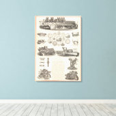 Toile SA Woods Machine (Insitu (Plancher de Bois))