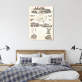 Toile SA Woods Machine (Insitu(Chambre))
