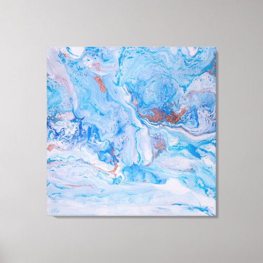 Toile Sable et mer (Recto)