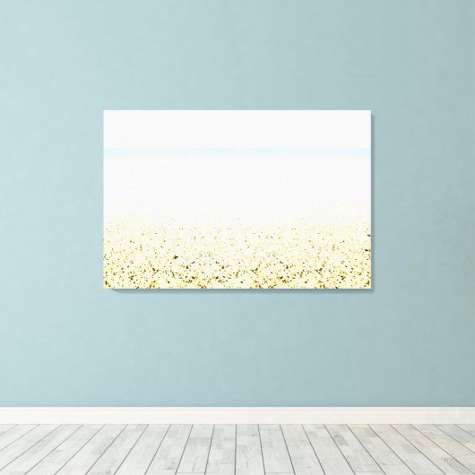 Toile Sable et mer Calme Côté (Insitu (Plancher de Bois))