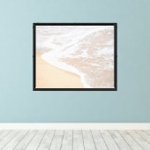 Toile Sable, Vagues, Plage (Insitu (Plancher de Bois))
