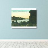 Toile Sacramento River SceneColusa, CA (Insitu (Plancher de Bois))