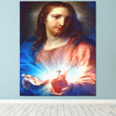Toile Sacré Coeur de Jésus (Insitu (Plancher de Bois))