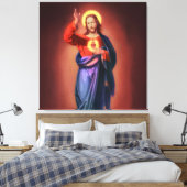 Toile Sacré Coeur de Jésus-Christ (Insitu(Chambre))