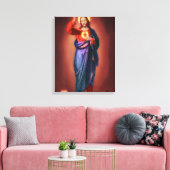 Toile Sacré Coeur de Jésus-Christ (Insitu(Salon))