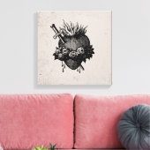 Toile Sacré Coeur De Marie (Insitu(Salon))