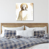 Toile Sacred Jesus Christ Portrait – Spiritual (Insitu(Chambre))