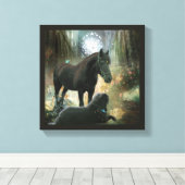 Toile Sacred Retreat - Wrapped Canvas (Insitu (Plancher de Bois))