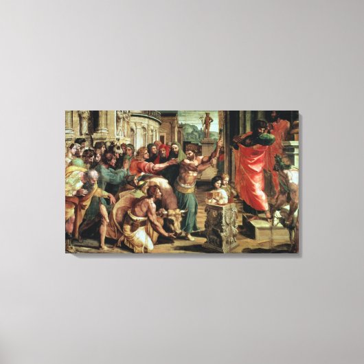 Toile Sacrifice at Lystra (Recto)