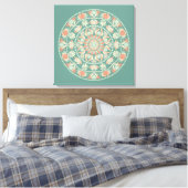 Toile Sage et Mandala de Sable et de Sable customisés (Insitu(Chambre))