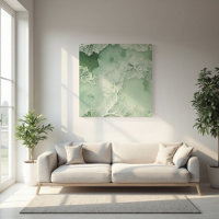 Sage Lace Lichen Abstrait - biologique moderne