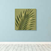 Toile Sage Palm Sérénité Minimaliste (Insitu (Plancher de Bois))