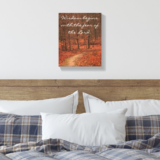 Toile sagesse d'automne (Insitu(Chambre))