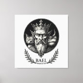 Toile Sagesse du triple regard de Bael (Recto)