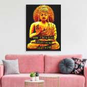 Toile SAGESSE. Ne croyez pas tout ce que vous pensez (Insitu(Salon))