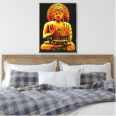 Toile SAGESSE. Ne croyez pas tout ce que vous pensez (Insitu(Chambre))