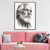 Toile Sagesse Patinée (Insitu(Salon))