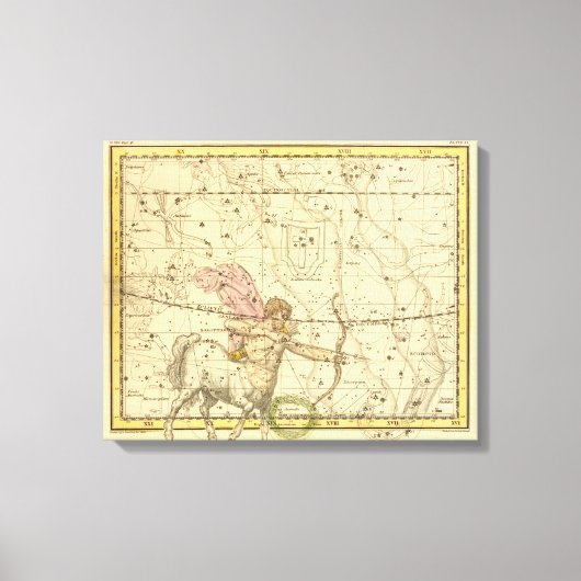 Toile Sagittaire (Recto)