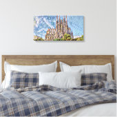 Toile Sagrada Familia par Mirsat Karabel (Insitu(Chambre))